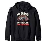 Traktor Restaurierung Vintage Landmaschinen Reparatur Enthusiast Kapuzenjacke