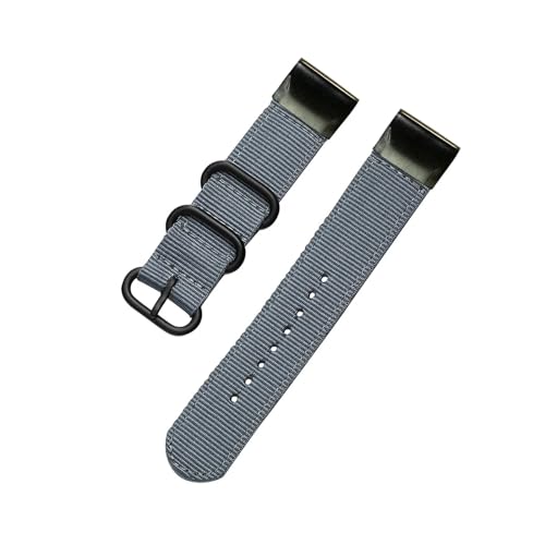 �X�|�[�c�i�C�����x���g�ɓK������Garmin Fenix 7X 6X Pro 5X Plus/Fenix 3HR(Gray,26mm Fenix 5X GPS)