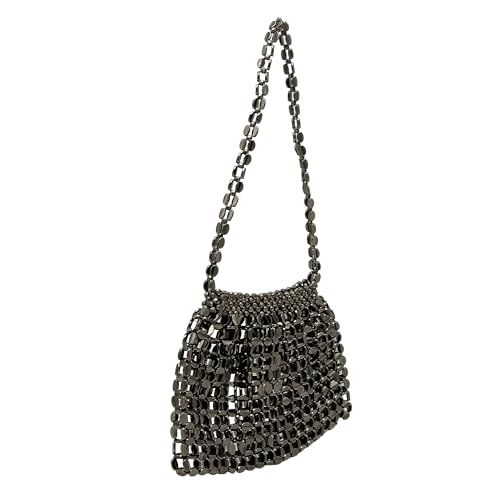 Image of Miuco Beaded Evening Bag Vintage Purse Elegant Dinner Clutch Bag Formal 1920s accessories for women Handbag