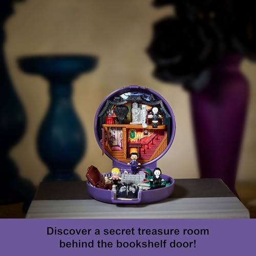 Polly Pocket Collector Playset, The Addams Family Compact with 4 Special Edition Character Dolls and 1 Accessory by Polly Pocket - Image 4