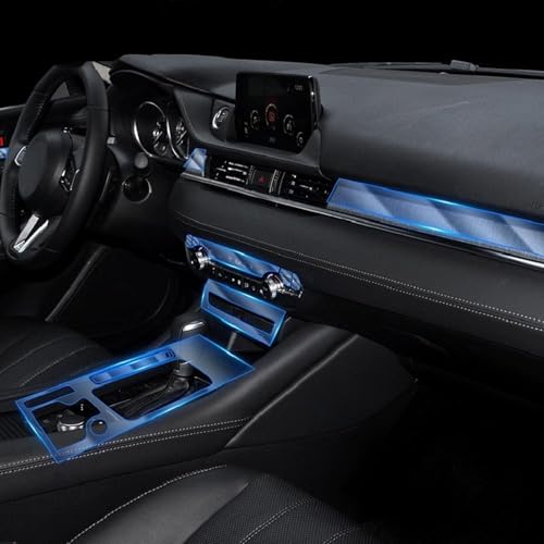 Film protection anti-rayures console centrale TPU résout usure habitacle Mazda 6 Atenza