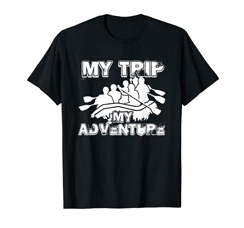 Viaje Aventura Rafting Rafter Whitewater River Paddle Kayak Camiseta