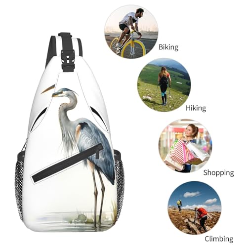 Bolso de pecho cruzado para hombre tipo mochila miniatura 6