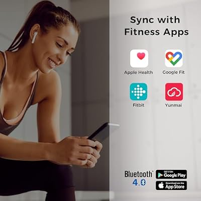 Yunmai Smart Scale with BMI, Body Fat, Muscle Mass, Digital Weight Body Fat Scale Mini, 13 Body Composition Scale Bluetooth Health Apps Compatible, Rechargeable 400lb