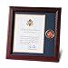 Allied Products Frame U.S. Marine Corps Medallion Presidential Memorial Certificate Frame, 8 by 10-Inch