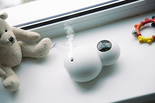 Humidificateur diffuseur d’arômes Alecto BC-21 projecteur ciel étoilé blanc