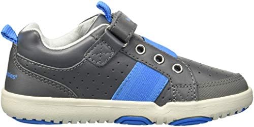 Hush Puppies Baby-Boy's Jesse Sneaker, Grey, 4 Medium US Toddler | Image 5