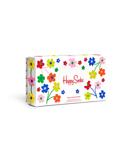 Happy Socks 2-Pack Calzini Fiori, Colorati E Divertenti, Scatole Regalo Con Calzini In Cotone Premium - 5