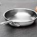 Hestan - ProBond Collection - Professional Clad Stainless Steel Frying Pan, Induction Cooktop Compatible, 8.5-Inch