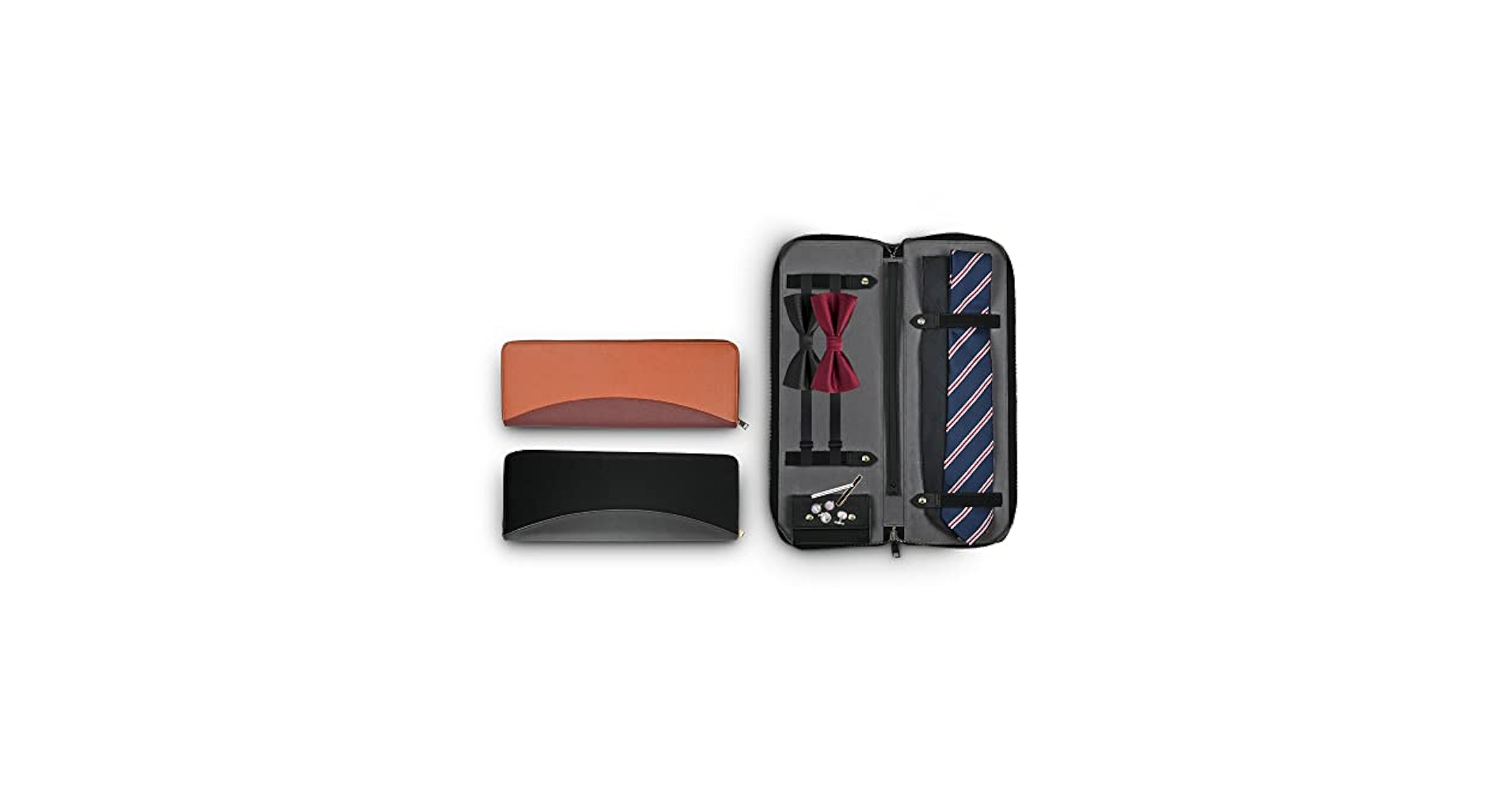 Amazon.co.jp: UTILE Tie PUレザー収納ケース 旅行用 – ホルダー