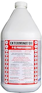 Exterminator P 43 Professional | Insect Killer Spray | Water-Based, Odor-Free Formula | 4L | Kills Ants, Cockroaches, Ticks, Fleas, Spiders | Indoor & Outdoor Use | Permethrin 0.25%