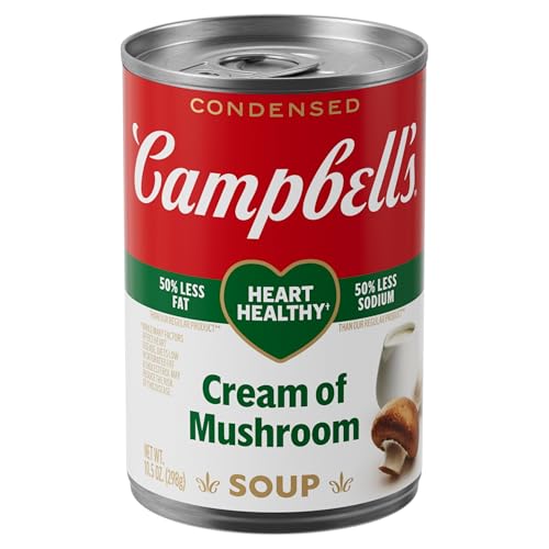 Campbell's Condensed Heart Healthy Cream of Mushroom Soup, 10.5 oz