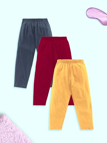 Image of KiddoPanti Boys Solid Pyjama Pant | 100% Soft Cotton Single Jersey | Comfortable Fit with Elastic Waistband & Single Front Pocket | Kids Track Pant