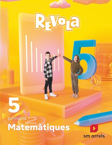 Portada de Matematiques 5º Educacion Primaria Projecte Revuela Comunidad Valencia