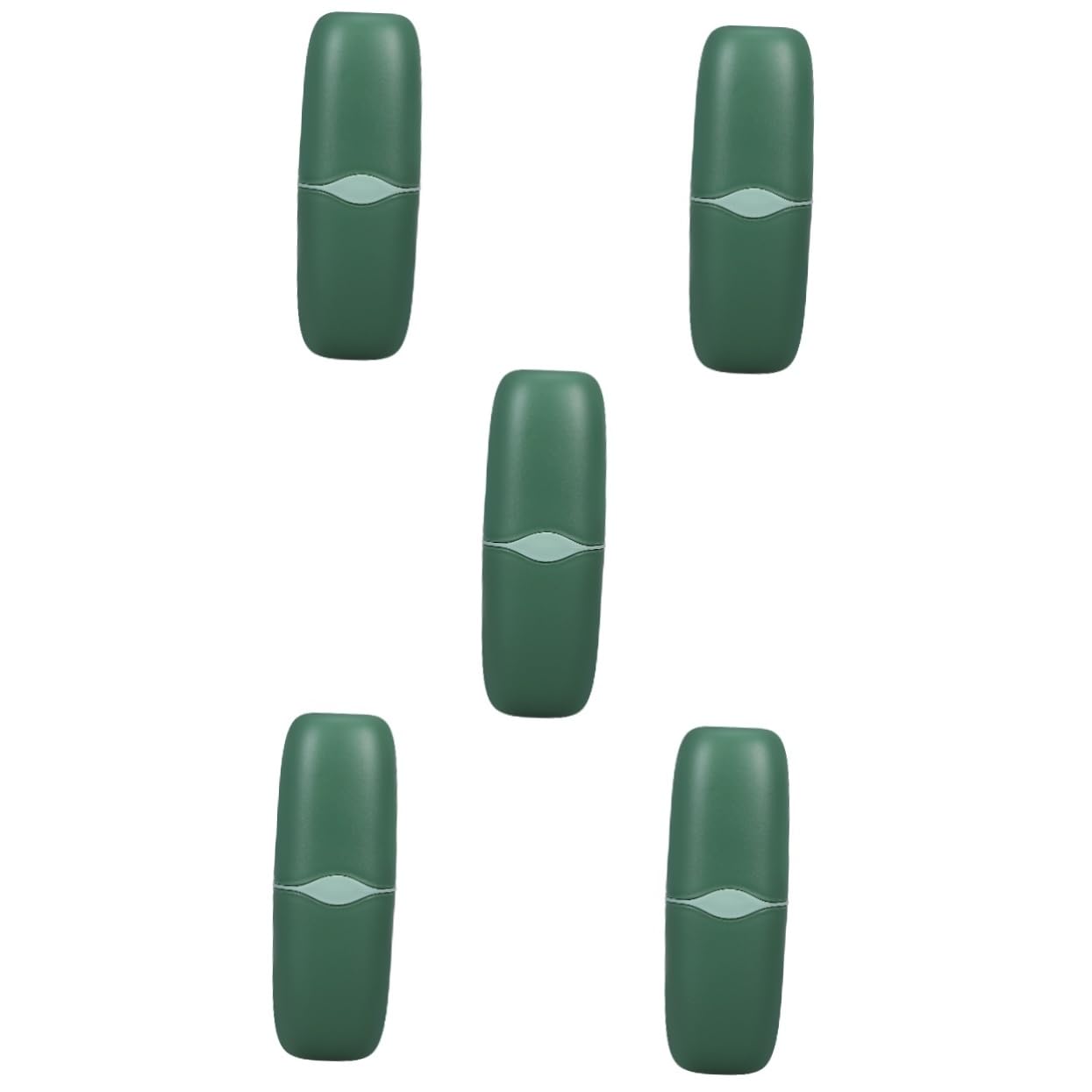 Healvian 5stücke Reise Zahnbürstenetui Mit Deckel Tragbare Zahnbürstenbox Für Zahnpasta Mundspülbecher Für Camping Hotel Zuhause Aus Robustem Sicherem Material Platzsparend Praktisch