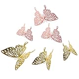BAZEITFLOW 個質感立体蝴蝶ウォールステッカー おしゃれな家の装飾 用デ 結