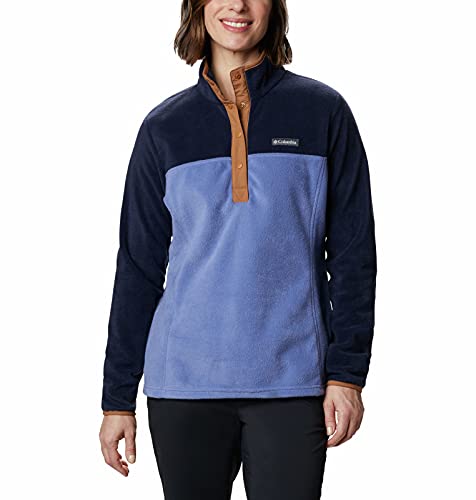 Columbia Women s Benton Springs Half Snap Pullover, Dark Nocturnal Velvet Cove, X-Large