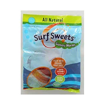 Surf Sweets Organic Gummy Worms 2.75 oz