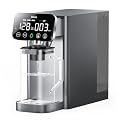 Stokk T1 Lite UV Reverse Osmosis Water Filter Countertop, Reverse Osmosis System with Carafe Alkaline Boost, 6-Stage RO Water Filtration System, NSF/ANSI 58&372, Reduce TDS PFAS Water Purifier (Grey)