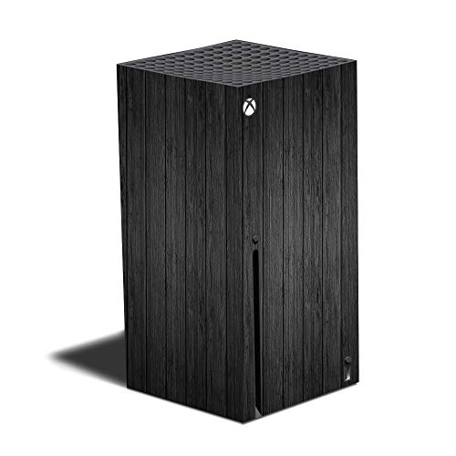 MIGHTY SKINS Skin Compatible with Xbox Series X - Black Wood | Protective, Durable, and Unique Vinyl Decal wrap Cover | Easy to Apply, Remove, and Change Styles | Made in The USA (MIXBSERX-Black Wood)