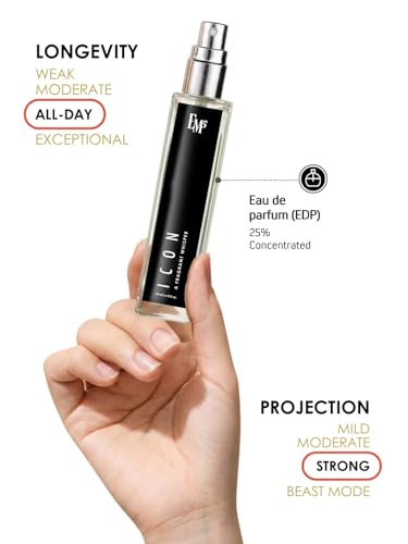 Image of EM5 Icon Perfume for Men | Aromatic Citrus Fresh Spicy Fragrance | Eau De Parfum Spray | Luxury Gift for Him | 15 ml