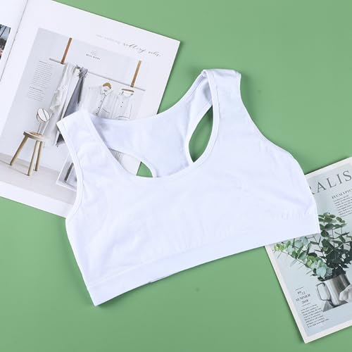 Girls Racerback Sports Training Seamless Bras, One Size4