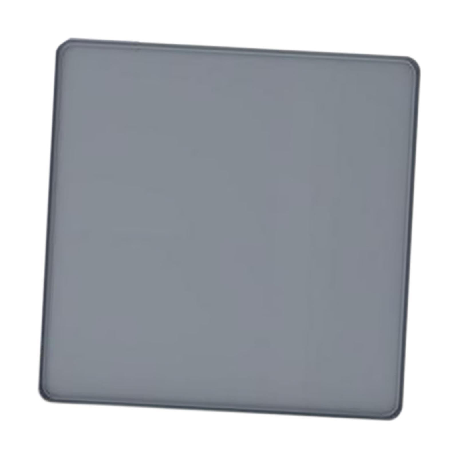 Kühlschrank Matte Silikon Kühlschrank Tropfmatte mit erhöhtem Rand, Mini Kühlschrank Tropfschale Bodenschutz wiederverwendbar für Waschmaschine, Trockner, Weinschrank, Grau 65 x 60 cm
