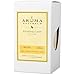 Aroma Naturals Essential Oil Orange and Lemongrass Scented Pillar Candle, Ambiance, 2.5 inch x 4 inch, Yellow