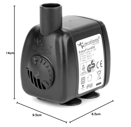 Aquatlantis 01343 Easyflux 600 Aquarienpumpe für 650l / h