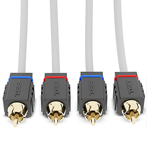 Cable RCA marino de cobre OFC DS18 MOFCR con aislamiento antiruido de 6 pies 6