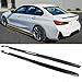 skkyoro Side Skirts Extensions for BMW G20 320i 330i M340i 3-Series M Sport 2019-2025 CMS Style Rocker Panel Lip Splitter（Drilling is Required） (Carbon Fiber Print)