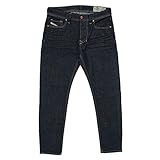 5-Pocket Style Diesel Herren Straight Jeans Laekee-Beex, Blau (Denim 01), W36/L32