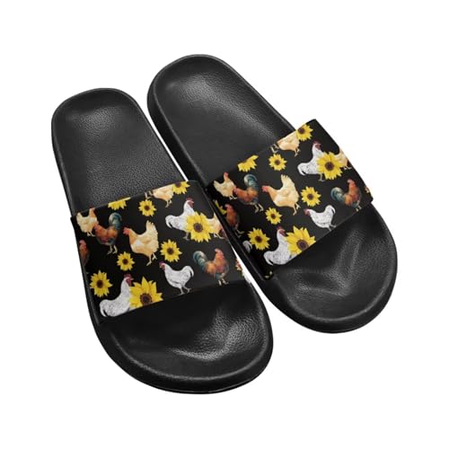Coloranimal Slippers for Women Summer Beach Sandals House Slippers Shower Shoes Slide Sandals Women Non Slip Beach Shoes