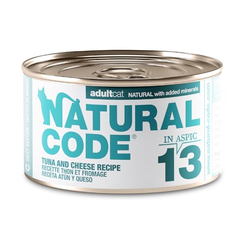 Natural Code - 24 Pack Wet Cat Food, Limited Ingredient Cat Food, High-Protein, Non-GMO, No...