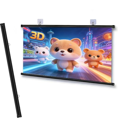 Pantalla Manual Portátil 60" 16:9 para Proyección