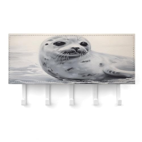 Soporte para llaves de pared con sello de arpa para evitar pérdidas 7