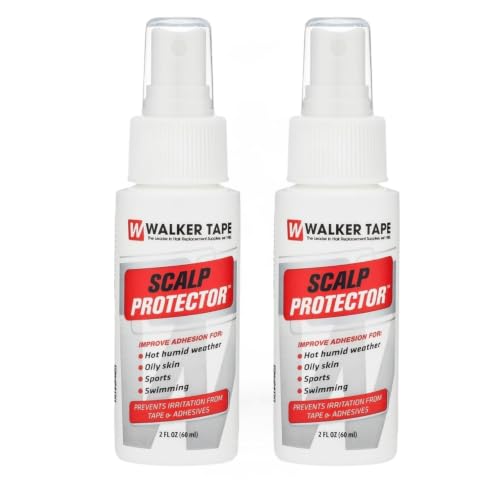 Image of Walker Scalp Protector Spray 60ml (2 FL oz) | Strong Booster Support For Toupees & Hair Patches | Anti-Itching & Anti-Bacterial Formula | Enhances Adhesion & Long Lasting Hold | Pack of 2