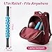 Massage Roller, Muscle Roller Stick, Therapy Roller Stick for Legs, Calf, Thigh, Lipo Roller for Relief Muscles, Deep Tissue Massage Rolling Pin for Trigger Points, Help Sore Muscle Recovery