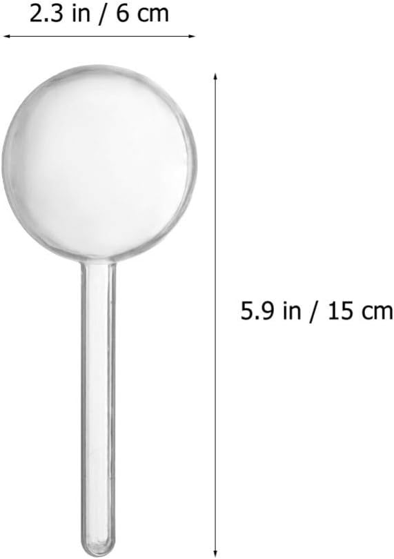 Amosfun Clear Plastic Lollipop Candy Packaging Box with Lid 6X6X6 Inches Transparent Diy Candy Case for Party Decor Handmade Sweets Storage