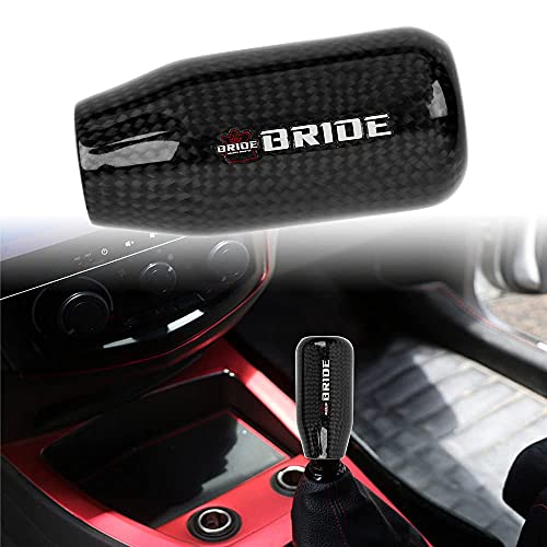 JDM Universal V5 Bride Black Real Carbon Fiber Car Gear