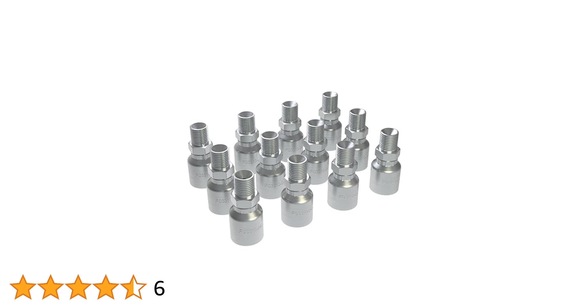 Amazon.co.jp: 12個 1/4インチ油圧ホース継手 1/4インチホース x