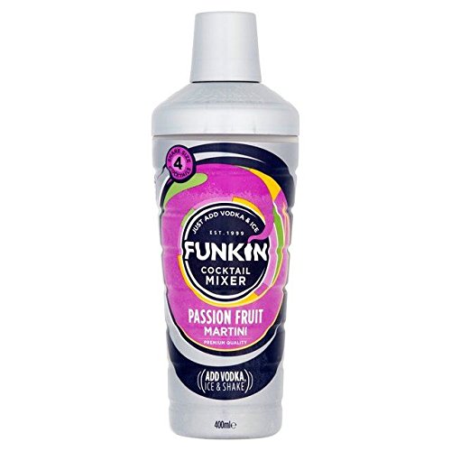 Funkin Passion Fruit Martini Cocktail Shaker Mixer 400ml