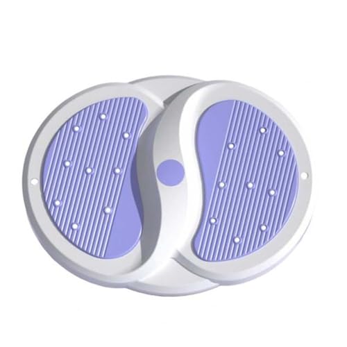 Lawnrden Waist Trainer, Twist Board Waist Trainer Twisting Disc Exercise Fitness Exercise Equipment Purple