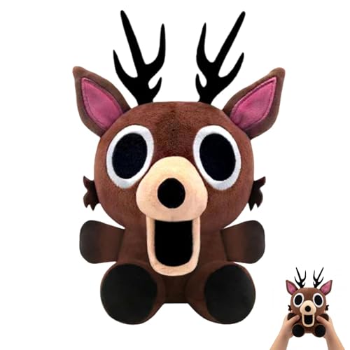 Mzzsveuy 99 Nights in the Forest Deer Plush Soft Stuffed Animal Doll Plush Toy Soft Stuffed Animal Doll Surprise for Fans Home Decor for Kids Boys and Girls