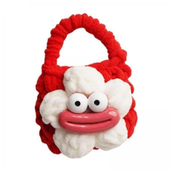 Enakshi® 2xEarphone Case Cover Handmade Knitted Mini Handbag Crochet Knitted Cable Pouch red|Clothing Shoes & Accessories | Kids Clothing Shoes & Accs | Girls Accessories | Key Chains-image-32