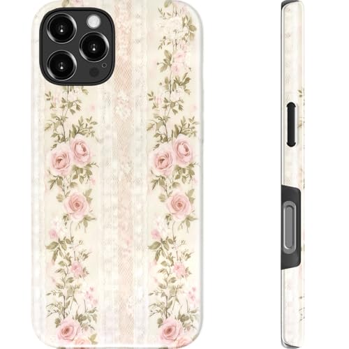 Coque iPhone 16 Pro Max silicone antichoc double couche femme pastel DEENAKIN