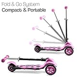 ToyStar Cruise 3 Wheel Tri Scooter, Easy Folding System, Height Adjustable Handlebars, Tilt To Turn Steering, Kids Aged 3+ Years - Image 3