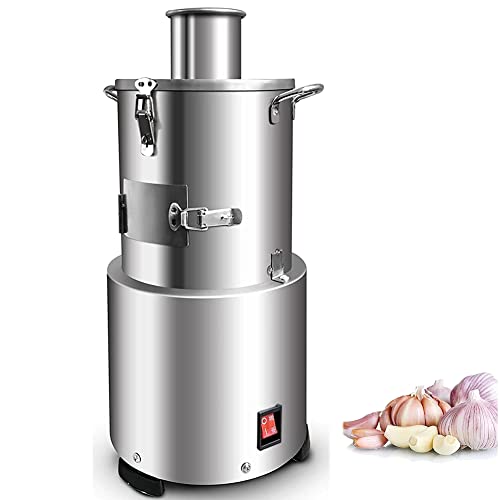 Pelador eléctrico de ajos - Separador automático de 200 W con capacidad de 30 kg/h y mango portátil para restaurantes y barbacoas