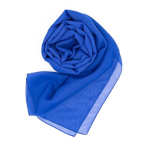 MAPIMANIA - Stola Elegante Donna Color Blu Royal per Cerimonia