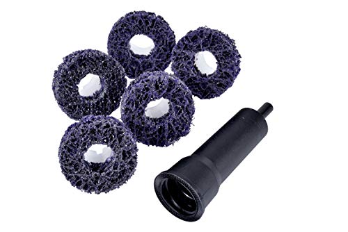 Scotch-Brite™ Roloc™+ Clean and Strip XT Pro Extra Cut Disc, TR+, 4 in x 1/2 in, A XCS, Single Pack